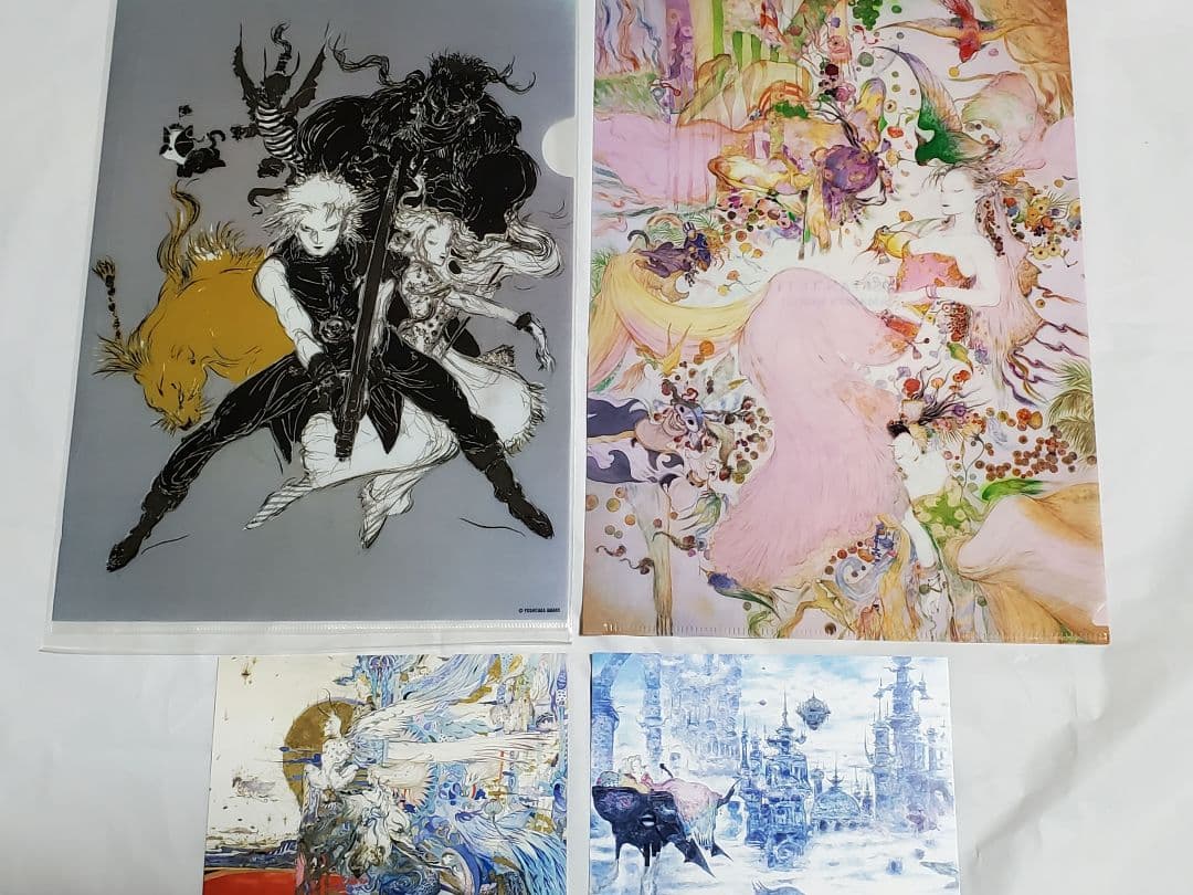 ファンタジーアート展 天野喜孝 A4クリアファイル - メルカリ