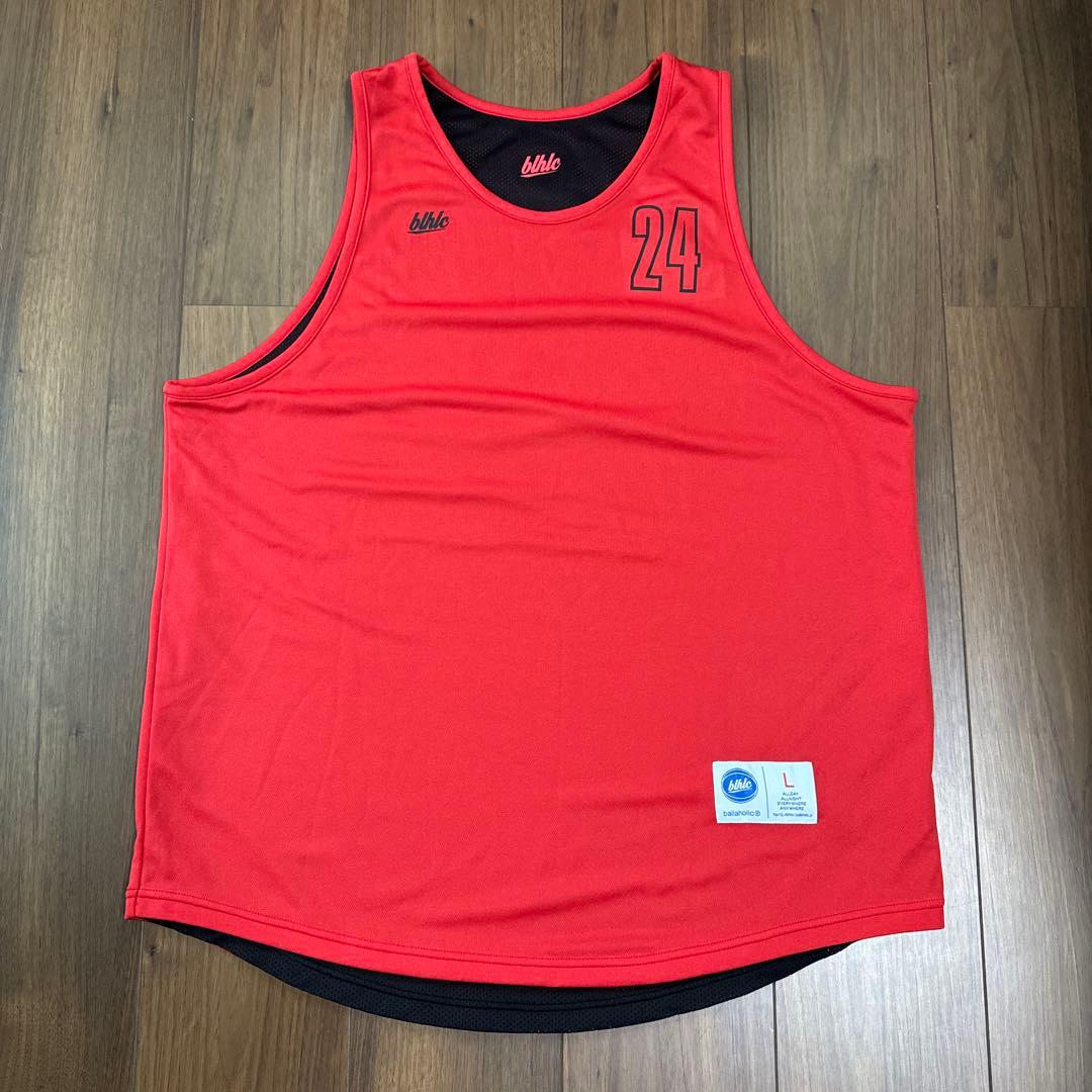ballaholic リバーシブルタンクトップ　赤黒L Ballaholic Logo Tank Top (crimson/ivory) ボーラホリック タンク
