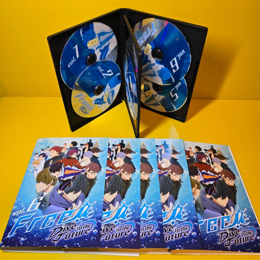 新品ケース交換済・Free!　1期～3期+映画、劇場版、特別編　DVD全26巻セ
