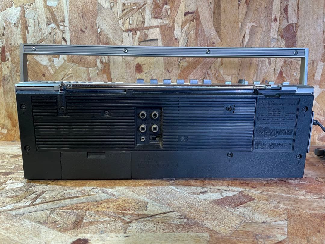 希少！一部ジャンク】SONY メタル対応 ラジオカセットレコーダーCFS-10