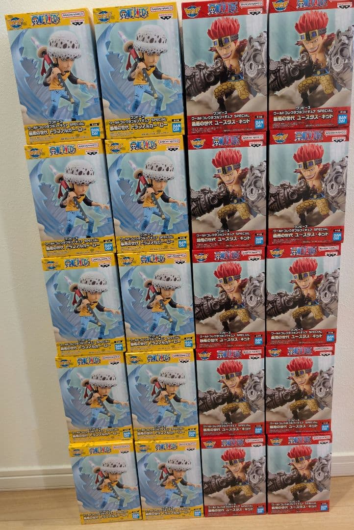 ワンピース 　ワーコレ　最悪の世代 キッド 　ロー 　20個　まとめ売り ワンピース ワーコレ 最悪の世代 キッド ロー 20個 まとめ売り - メルカリ