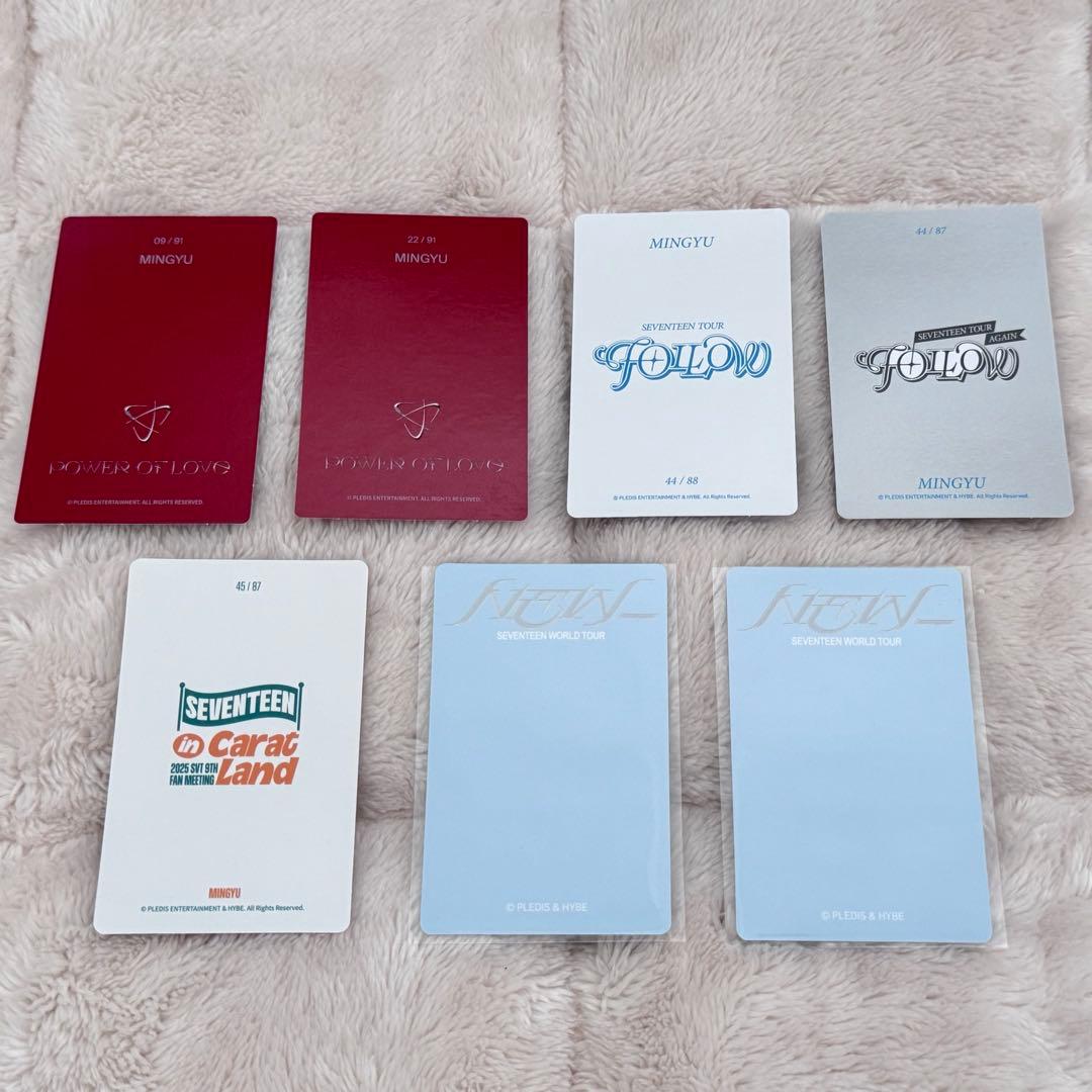 SEVENTEEN セブチ ミンギュ トレカ セット - メルカリ