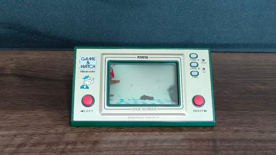 Nintendo Game & Watch Popeye　ポパイ　動作確認済 Vintage Nintendo Game & Watch POPEYE Handheld game w/Manual set