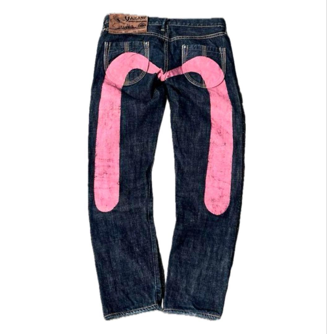 YAMANE EVISU デニム 人気 ピンク レディース - メルカリ