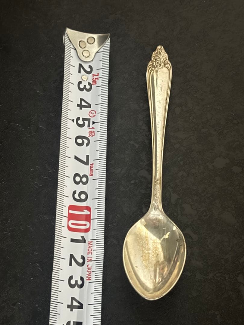 スターリングシルバー アンティークスプーン 3本セット 最 安値