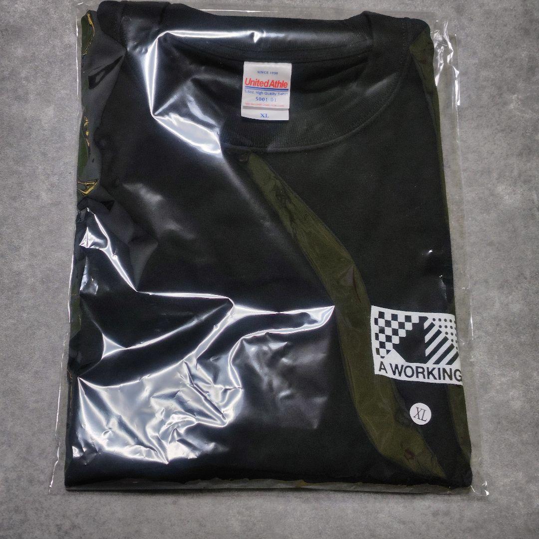 映画『ワーキングマン』の【背中で語る！現場ステイサムTシャツ(XL