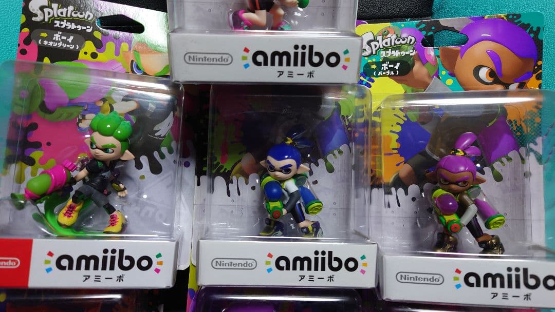 セール 全未開封 amiibo スプラトゥーン 全16種類