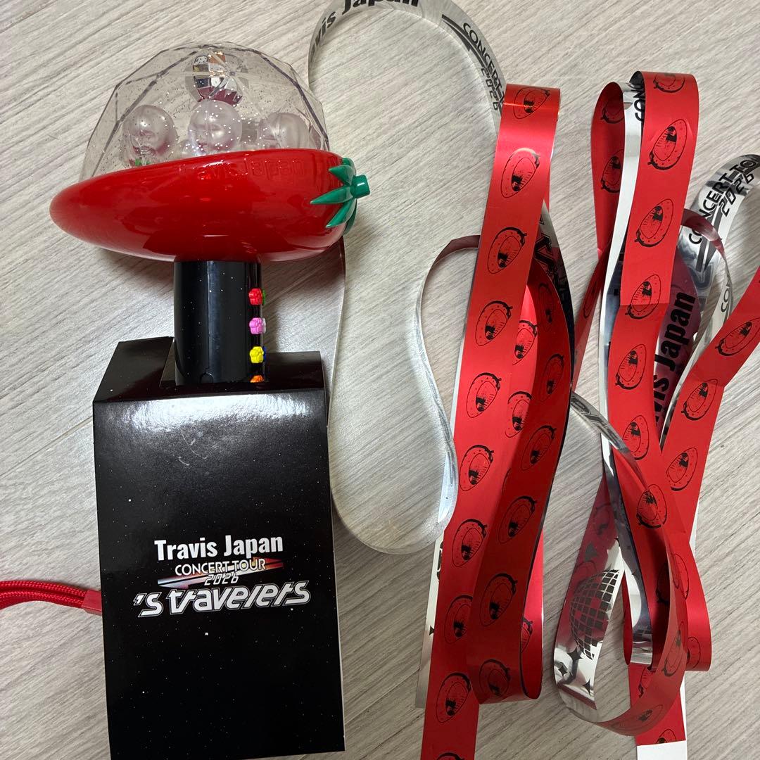 Travis Japan 2026 ペンライト 銀テ2本つき - メルカリ
