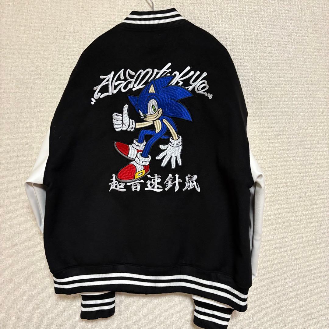 AGEM TOKYO SONIC スタジャン 変わったスタジャン探してませんか？ ・ ・ ・ A'GEM×SONICで