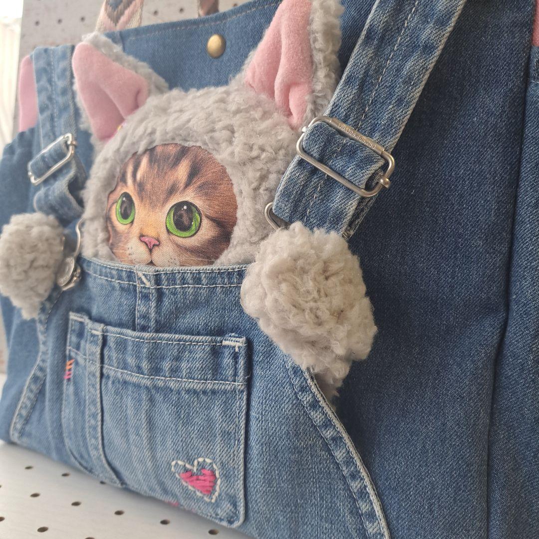 コヤンイサムチョン リトルサンダー デニムリメイクトートバッグ