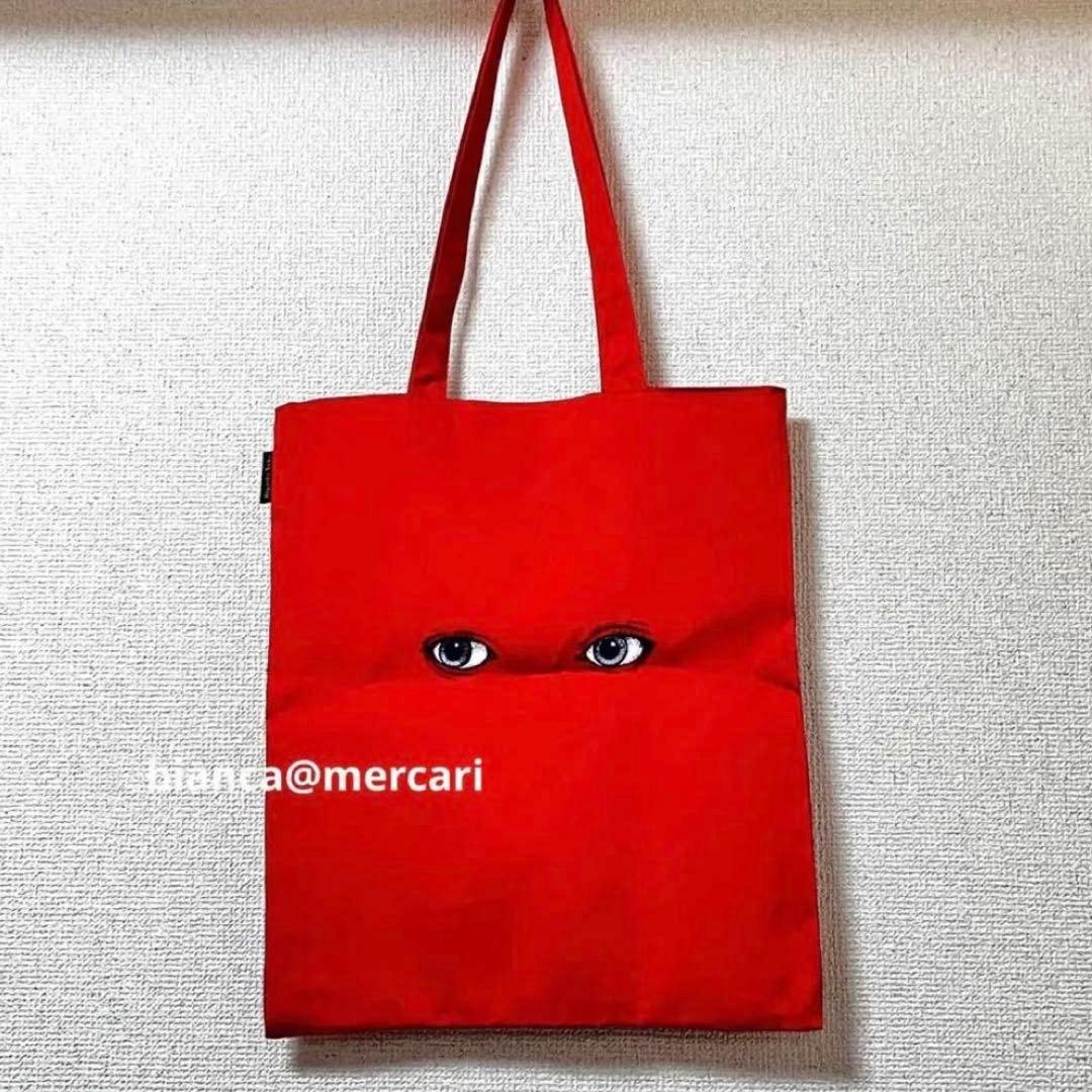 ヒグチユウコ展 サーカス トートバッグ fear 赤 レッド ボリス雑貨店