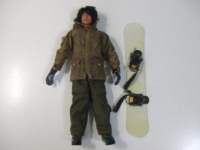 サイン入り 石川健二 エスカレーター フィギュア付き スノーボーダー