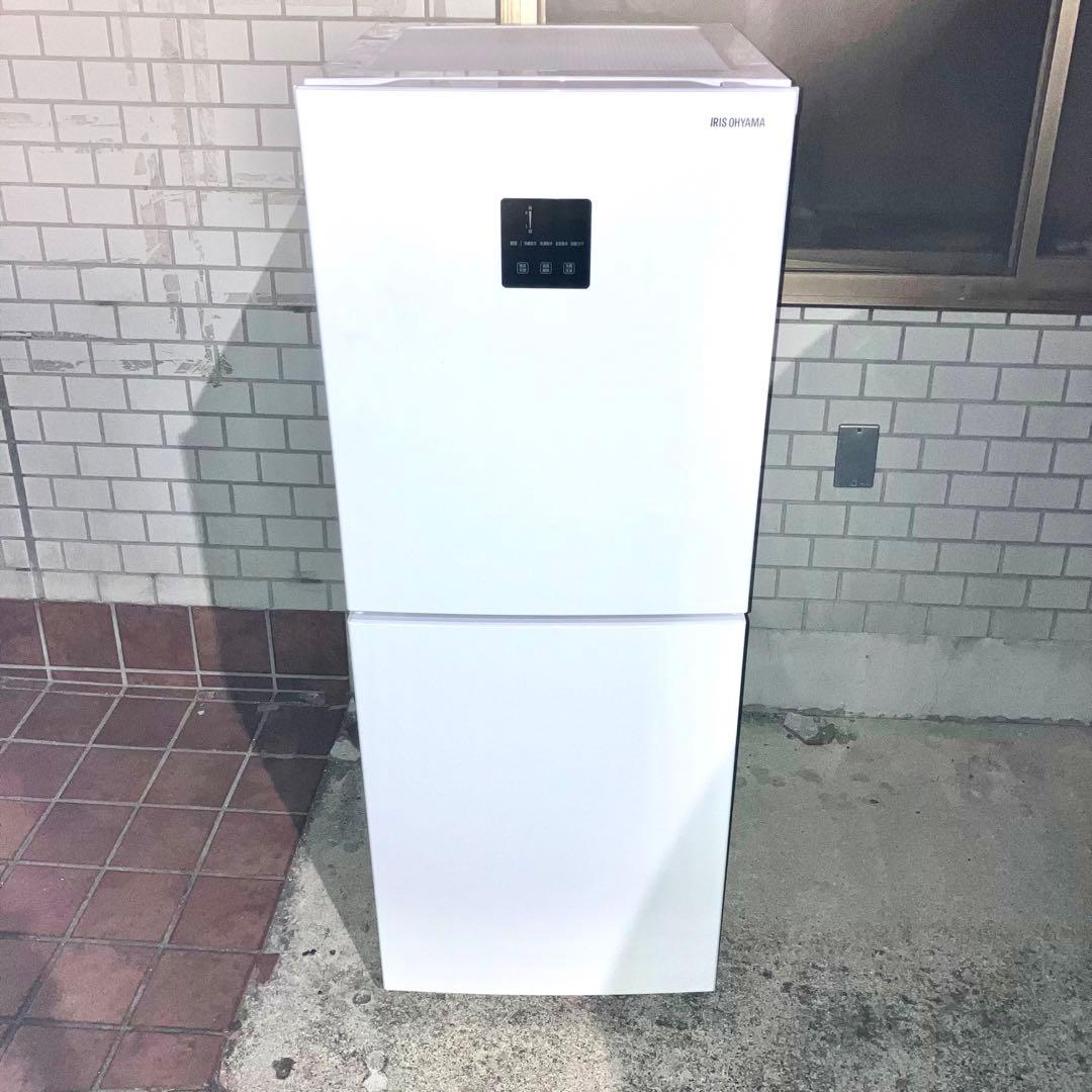 アイリスオーヤマ 153L 冷蔵庫 153L IRSN-15B-W Amazon | ＼外からパネルで温度調節/アイリスオーヤマ 冷蔵庫 153L