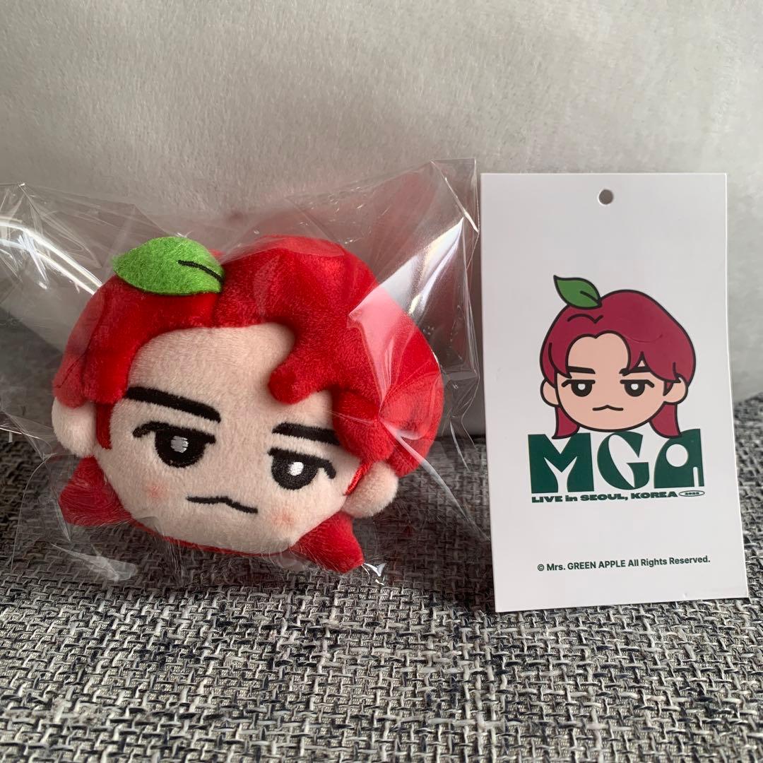 Mrs. GREEN APPLE 若井滉斗 ぬいぐるみ 韓国 韓国限定品】Mrs. GREEN APPLE 韓国グッズ ぬいぐるみ 若井滉斗 - メルカリ