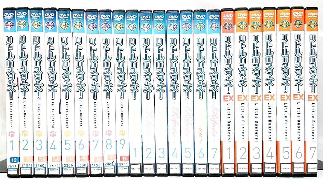 リトルバスターズ!【1期+2期+OVA】DVD 全23巻セット Amazon.co.jp: リトルバスターズ! 1期+2期+OVA DVD 全23巻セット