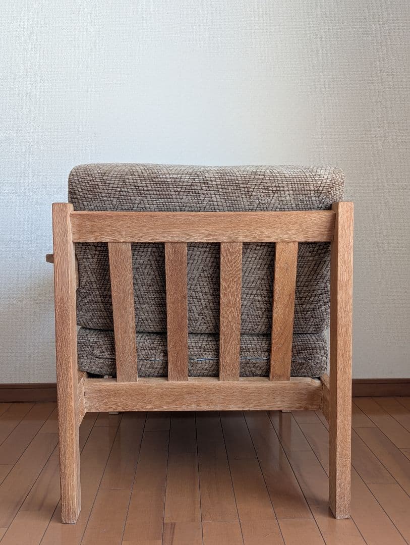 のんき大将様専用 北欧ヴィンテージソファ オーク 左アームの通販はau