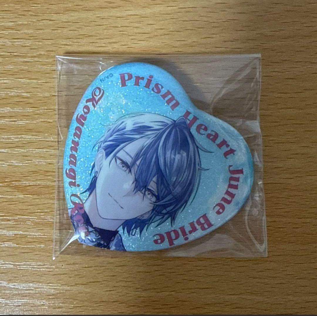 にじさんじ ジューンブライド 2025 ハート型缶バッジ 小柳ロウ - メルカリ