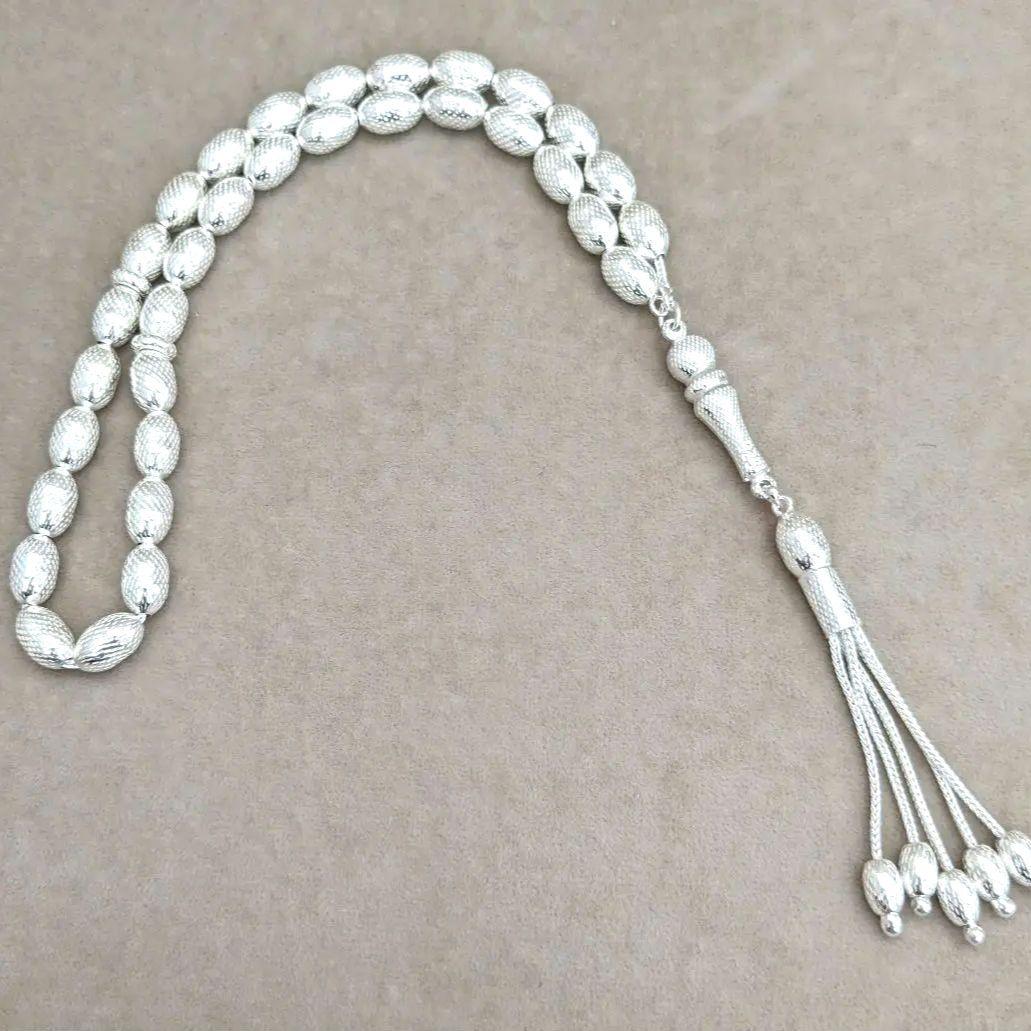 ☆NEW☆ トルコ製 925シルバー タスビー（99ビーズ）