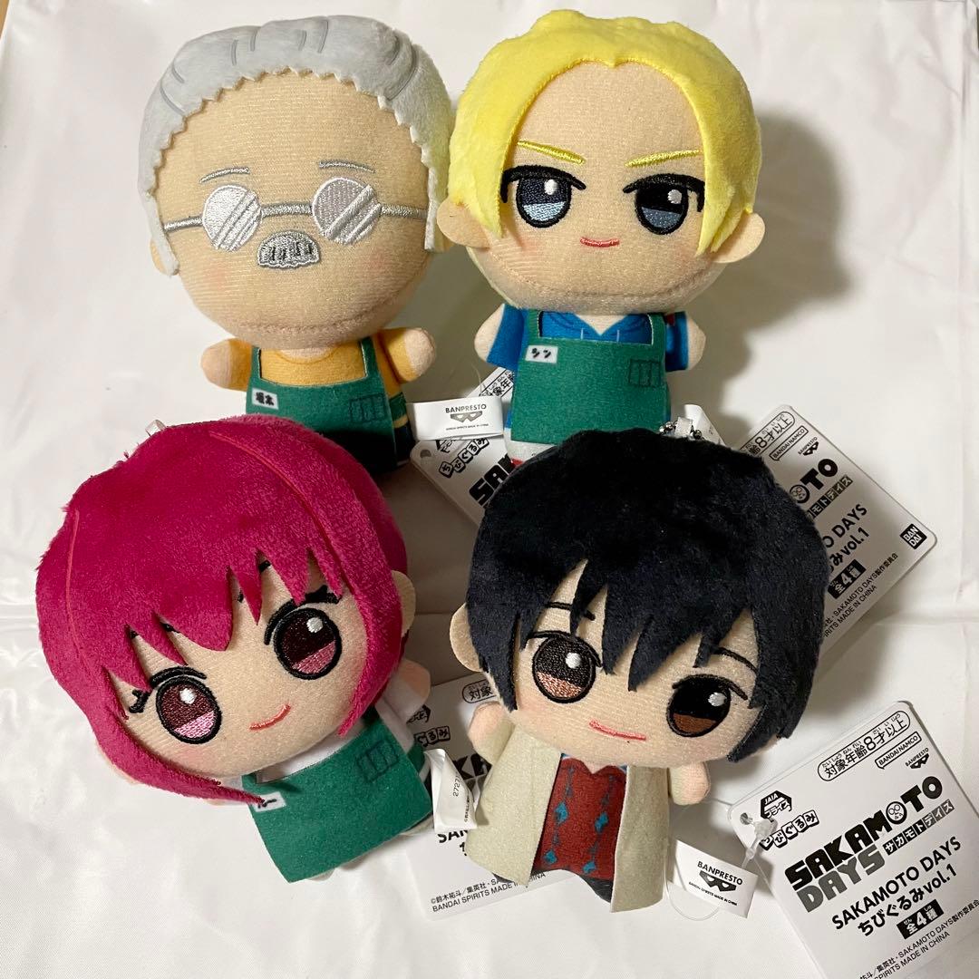サカモトデイズちびぐるみセット朝倉シン坂本太郎