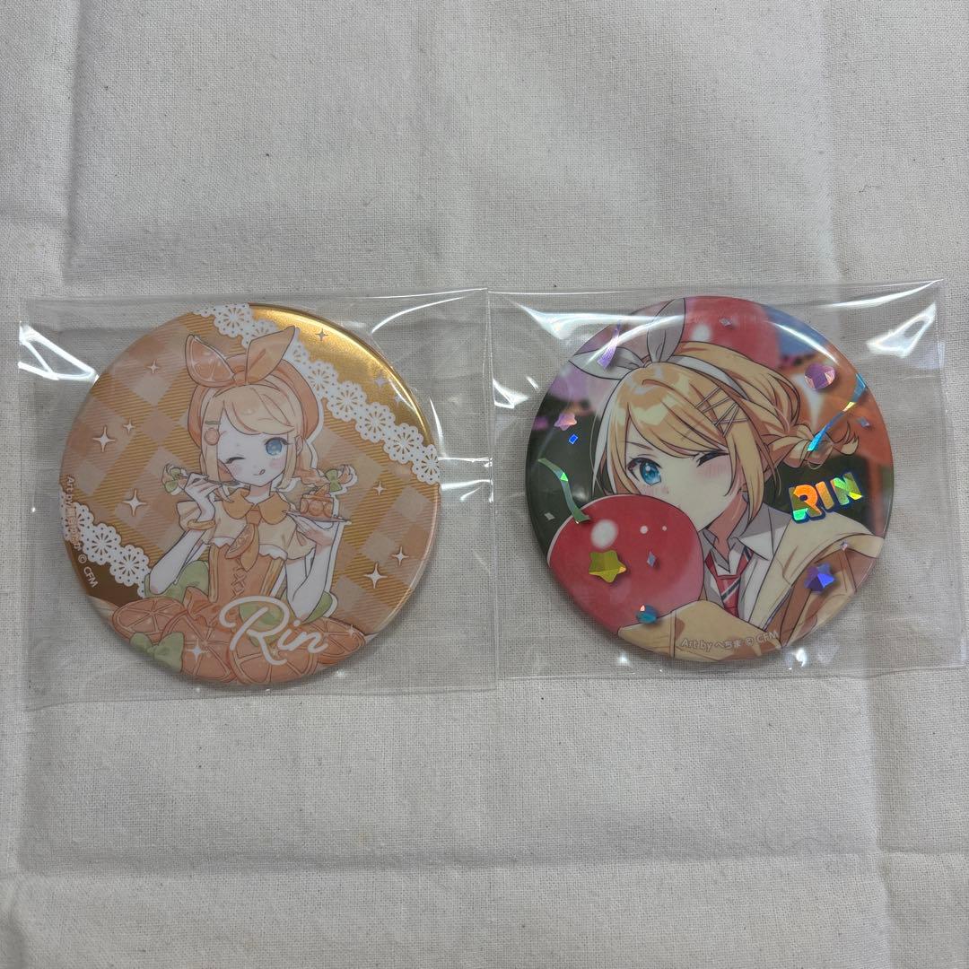 鏡音リン 39culture 缶バッジ - メルカリ