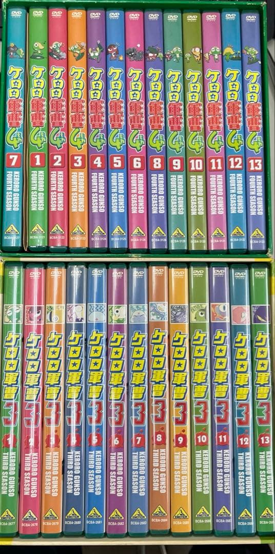 ケロロ軍曹　DVD box付きセット ケロロ軍曹であります。