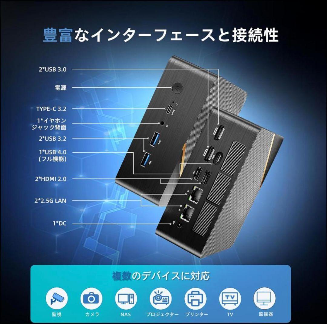 Ryzen7 8845HS ROM/RAMなし ベアボーンキット ミニPC - メルカリ