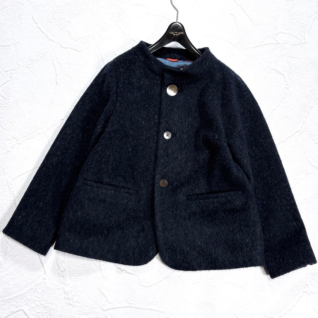 ✨美品✨Pallas Palace　パラスパレス　ウール　コート　スタンドカラー Pallas Palace パラスパレス 十日 ウールミックス スタンドカラー