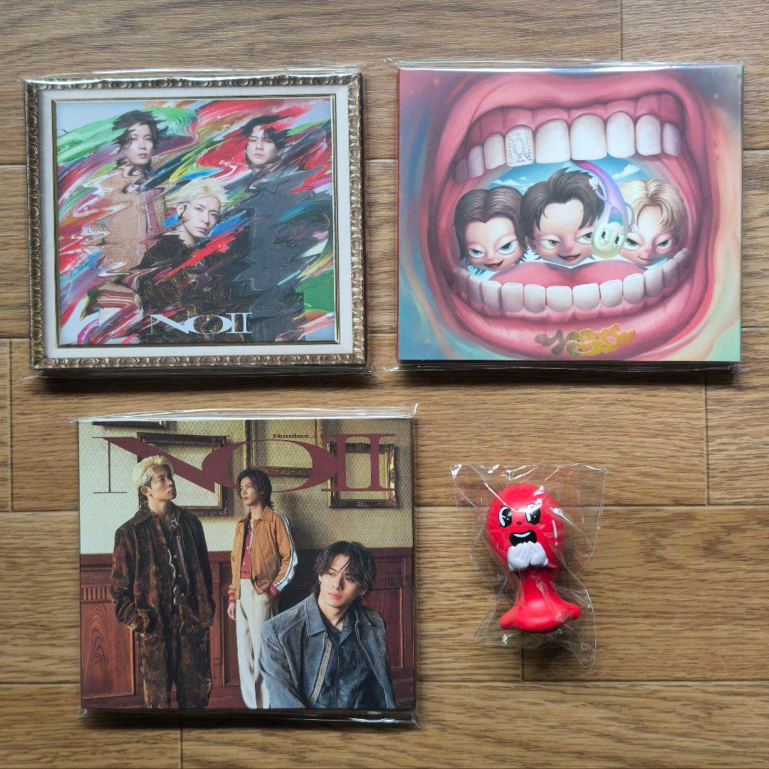 Nunber_i「No.Ⅱ」3形態　特典付き 3形態まとめ買い特典付》「No.Ⅱ」初回生産限定盤A・初回生産限定盤B