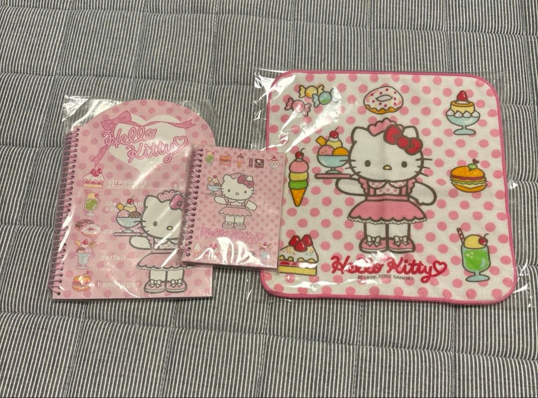 キティ　ウェイトレス　セット 渋谷キティ物語 2001年 ウェイトレスキティ メイドキティ 陶器 小物