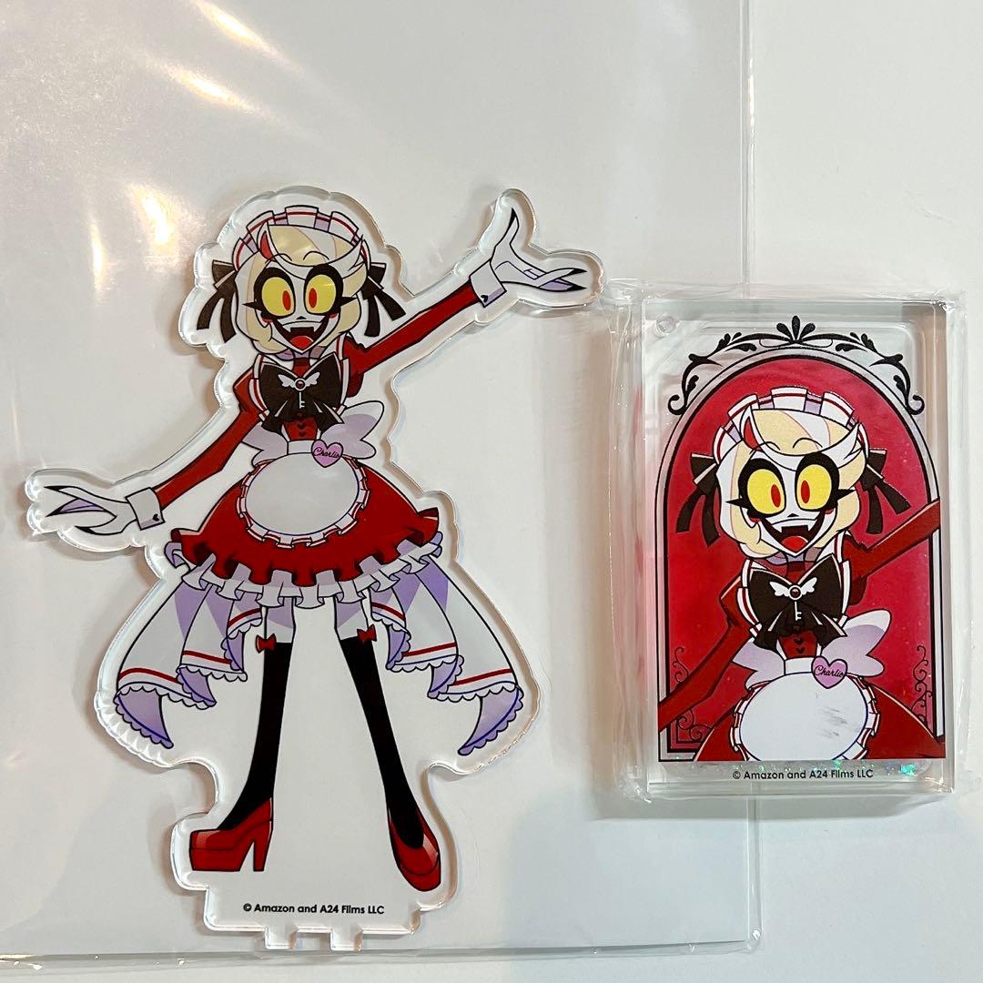 ハズビンホテル アニメイトカフェ アクリルスタンド チャーリー 2点