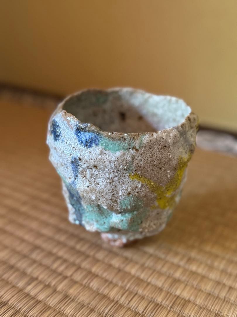 Simon manoha 茶碗　フランス人作家 Simon Manoha 茶入 フランス人作家 Simon Manoha 茶入 フランス人作家