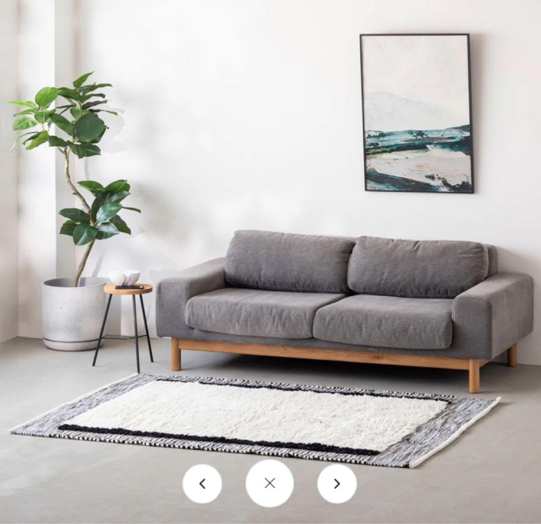 Rug Ruモロッコ風ラグ 新品未使用 140x200cm 完売人気商品です - メルカリ