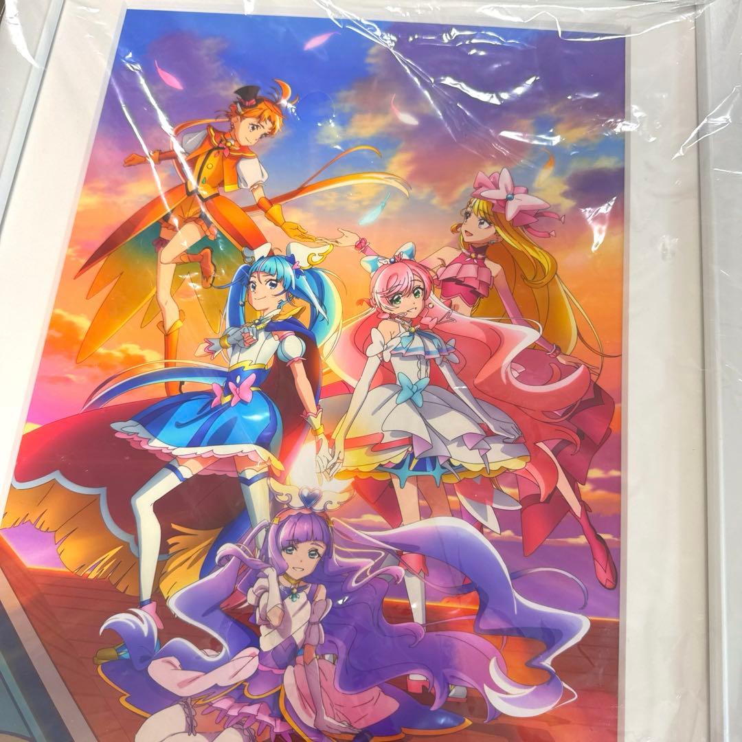 ひろがるスカイプリキュア 額装高精細アート 感謝祭メインビジュアル