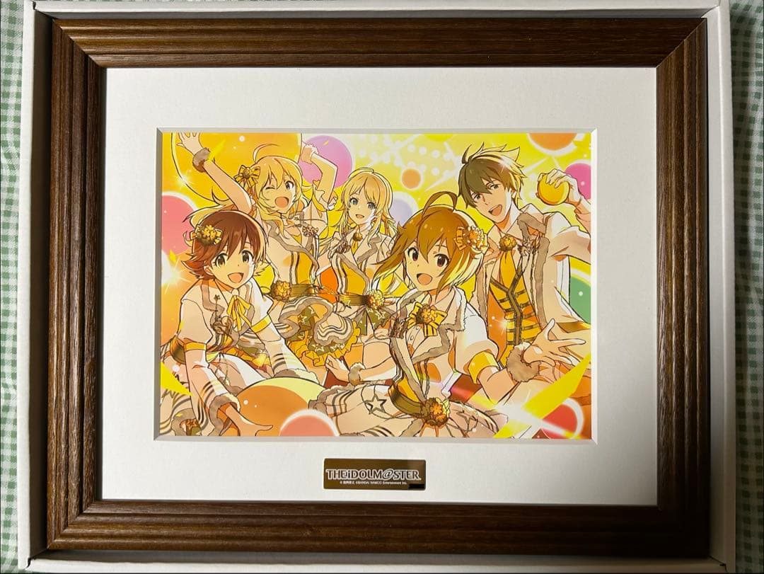 バンダイナムコ 株主優待 アートコレクション アイドルマスター ③ バンダイナムコHD株主優待品アート，今回のテーマは機動戦士ガンダム