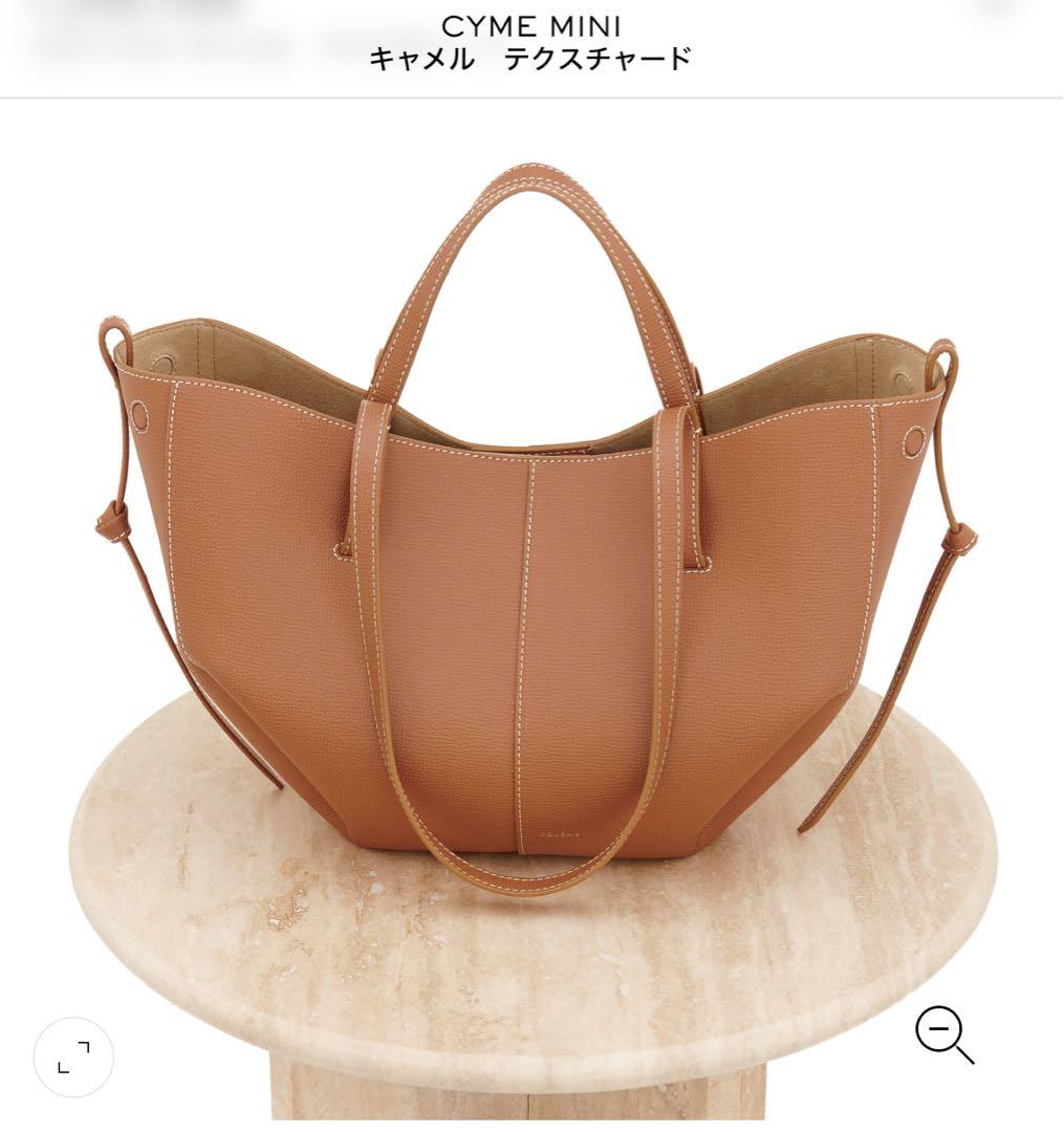 美品 ポレーヌ POLENE シムミニ キャメル - メルカリ