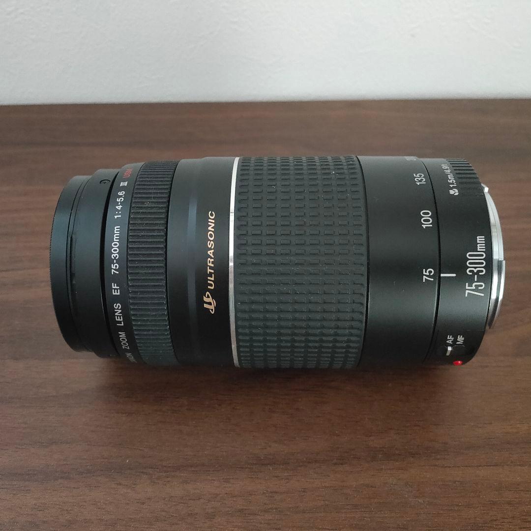 【外観美品】Canon キャノン EF 75-300mm f/4-5.6 III