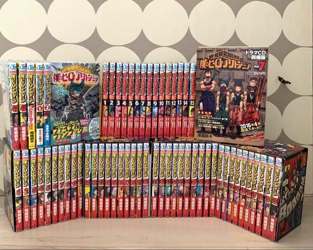 美品希少★全巻初版★ 僕のヒーローアカデミア◇ヴィジランテ他特典多数61册セット 全巻初版】ヴィジランテ 1-5巻セット 僕のヒーローアカデミア ILLEGALS