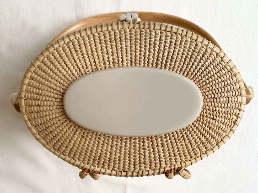 ナンタケットバスケット 7インチ オーバルパース - メルカリ