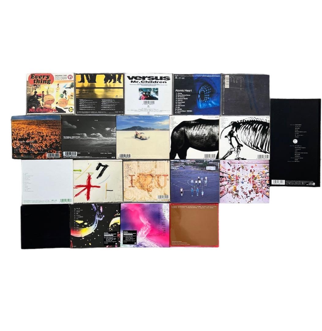 Mr.Children】ミスチル アルバム20枚セット（一部DVD付） - メルカリ