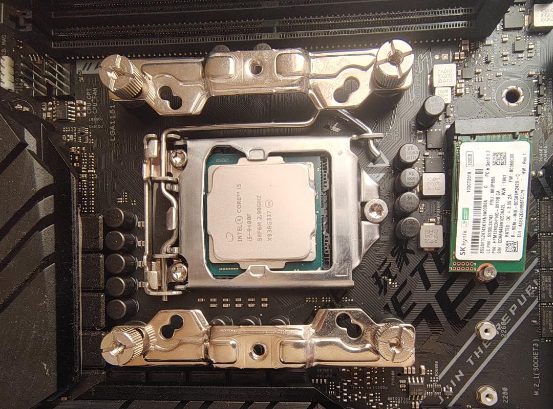 動作品☆Z390-F GAMING/i5-9400F/16GB/128GB/虎徹