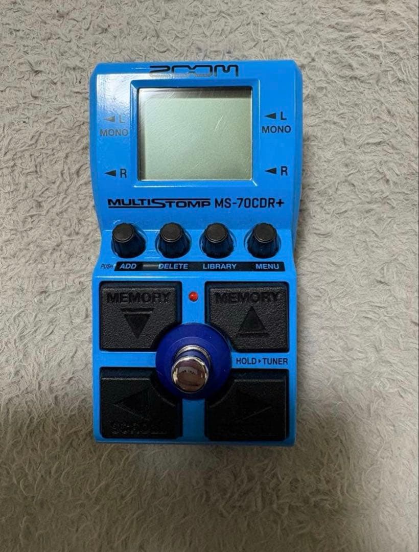 ZOOM MS-70CDR+ マルチエフェクター 箱無し | Shop at Mercari from