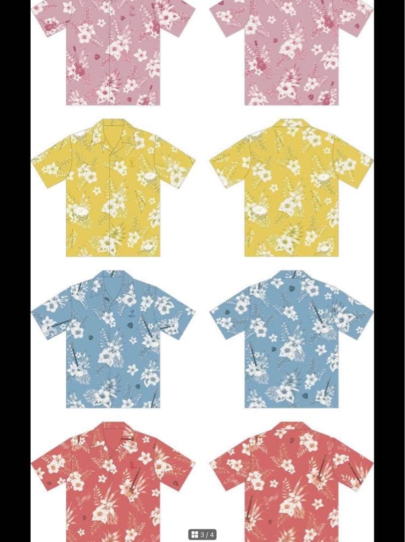 全種類 ぼっち・ざ・ろっく！ サマーフェア アロハシャツ フリーサイズ