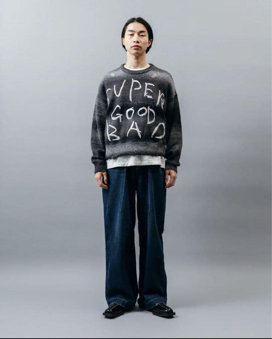 sublations / EMBROIDERY KASURI PO KNIT