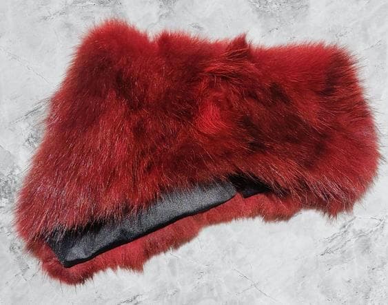 【未使用品】PRIDE　BIS　プライドビス　リアルラクーンファースヌード