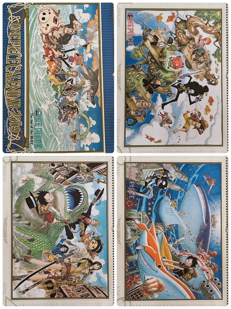 ONE PIECE ワンピース 2005年他 カレンダー まとめ売り - メルカリ