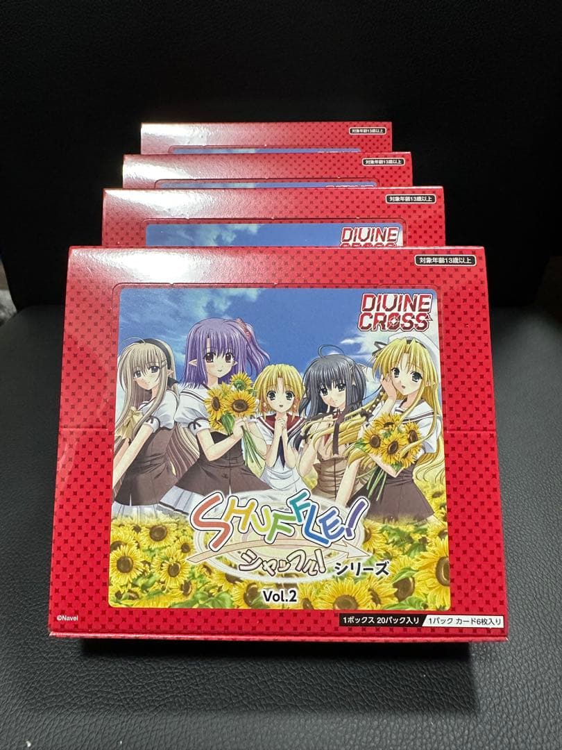 DIVINE CROSS shuffle vol.2シュリンク付き未開封4box DIVINE CROSS shuffle vol.2シュリンク付き未開封4box DIVINE CROSS