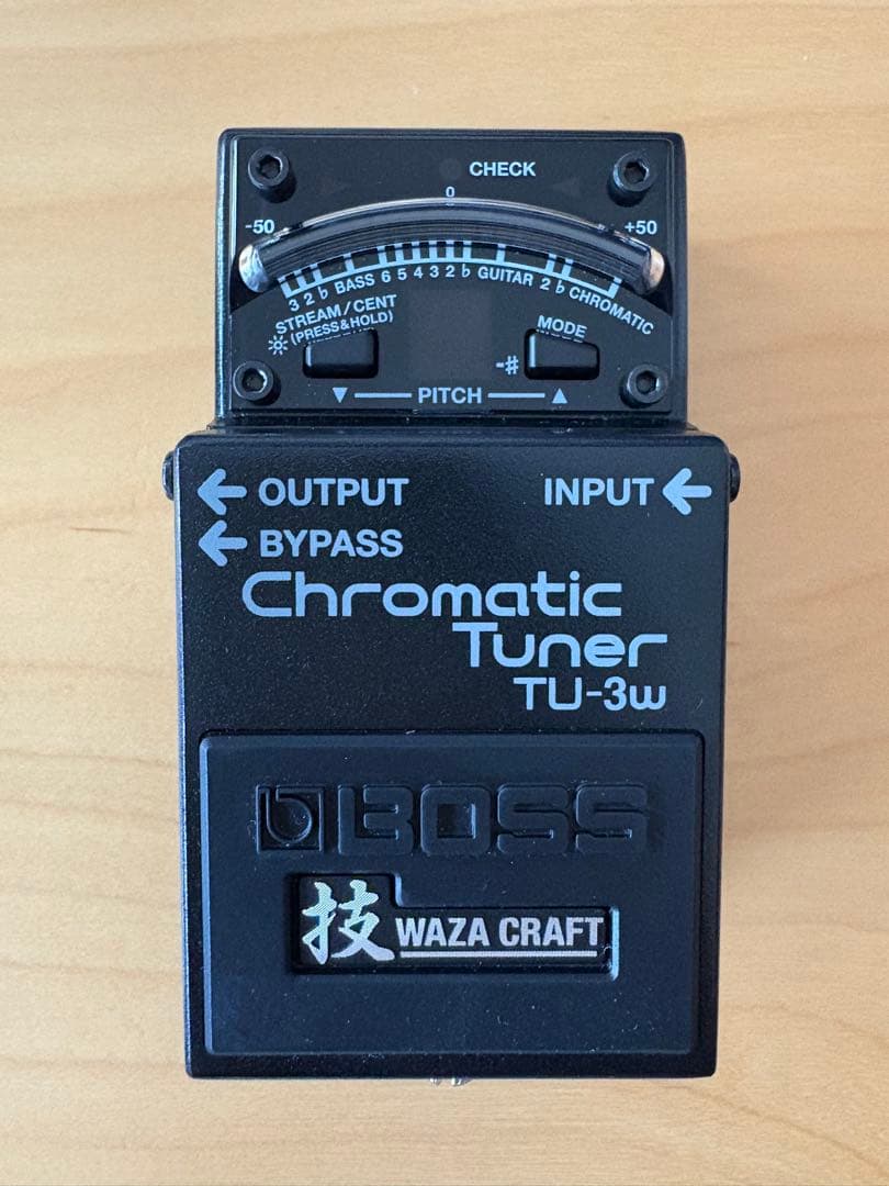 BOSS TU-3w ペダルチューナー お取寄せ商品】BOSS(ボス) TU-3W (ペダルチューナー) - 【ESP直営