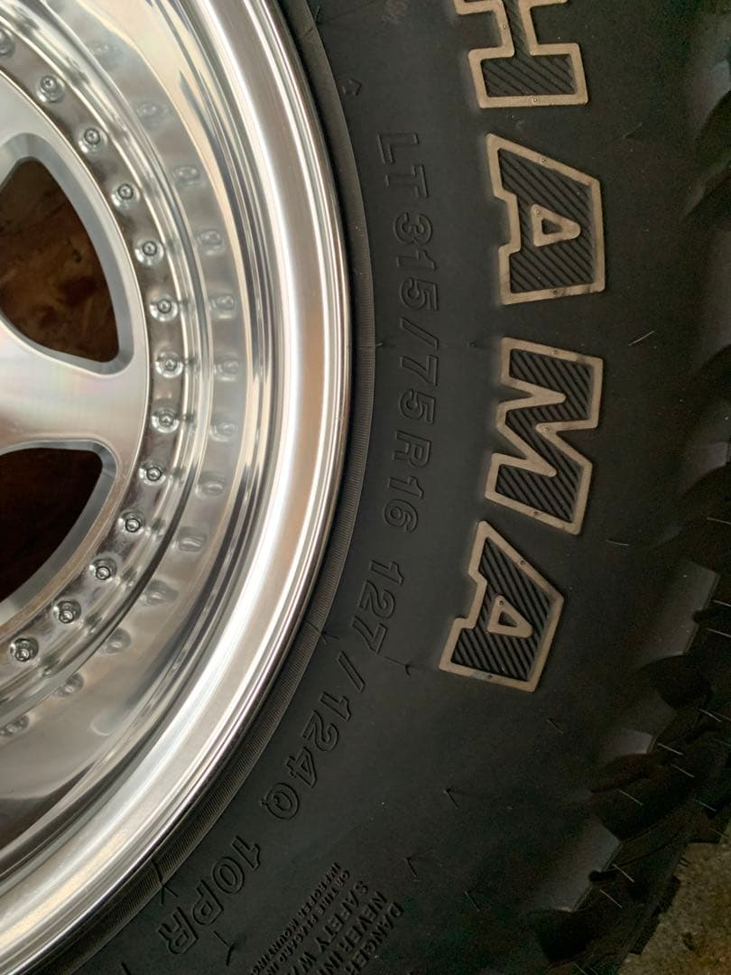 RAGUNA JF-6 16インチ10J -74 ランクル70 系プラド