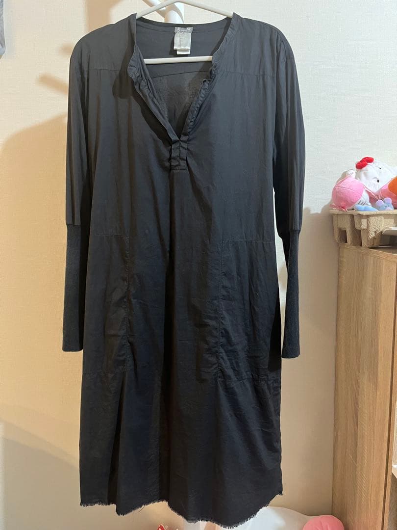 KristenseN DU NORD カシミヤ混 ロングシャツ／ワンピース - メルカリ