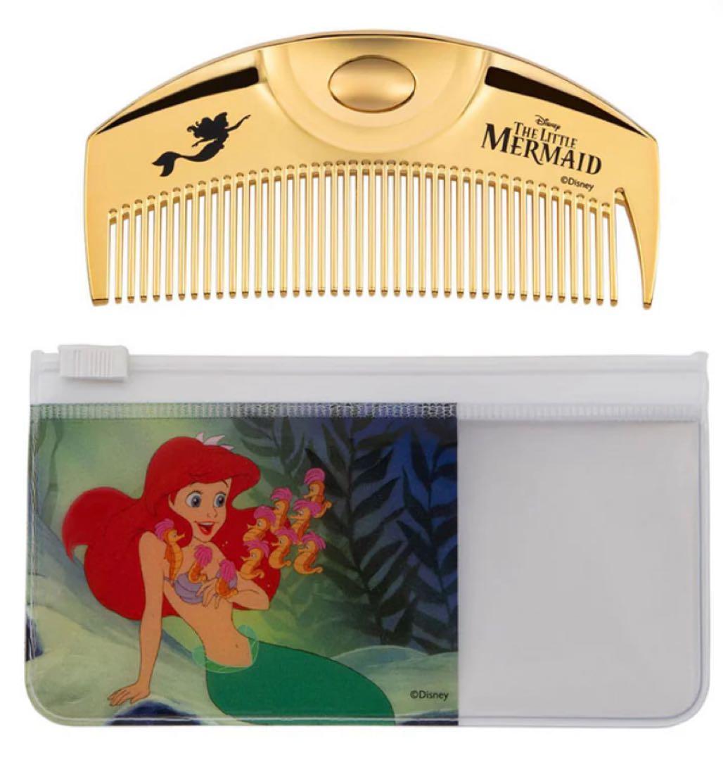 【新品】ラブクロムディズニー アリエル K24GPツキ ゴールド コーム ラブクロム/ディズニー/アリエル/K24GPツキ ゴールド